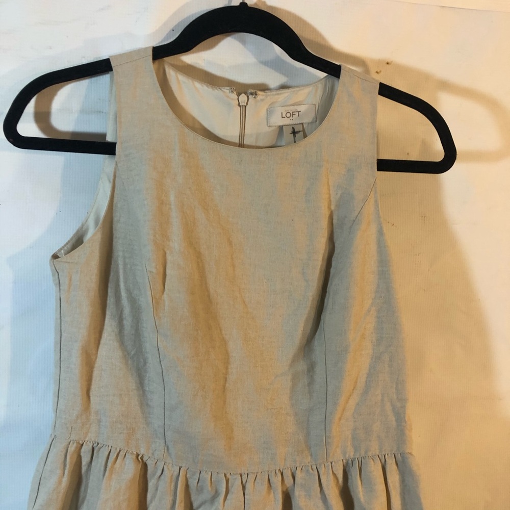 LOFT Linen Dress - Picture 3 of 6